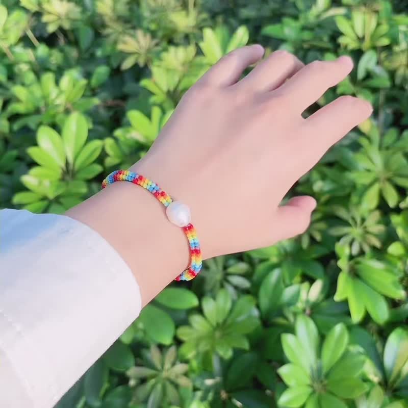 ハンドメイド 顔ビーズ ブレスレット アクリルビーズ フェイスビーズ 顔ビーズ ブレスレット