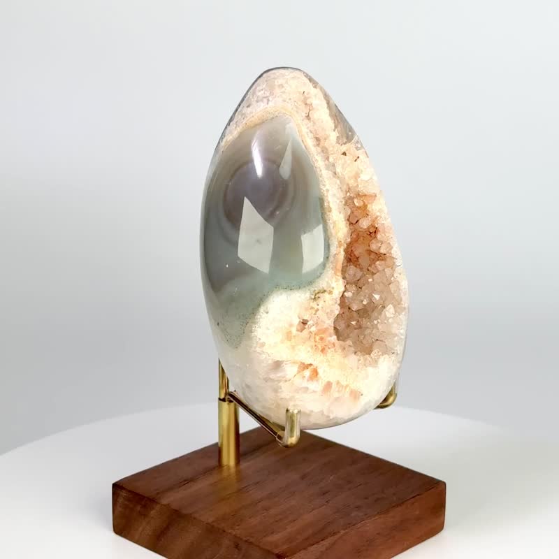 瑪瑙好運蛋 700344 - 擺飾/家飾品 - 水晶 多色