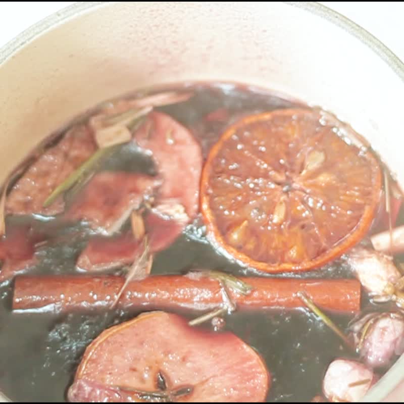 Mulled Wine Blood Orange Flavors - ชา - วัสดุอื่นๆ สีส้ม