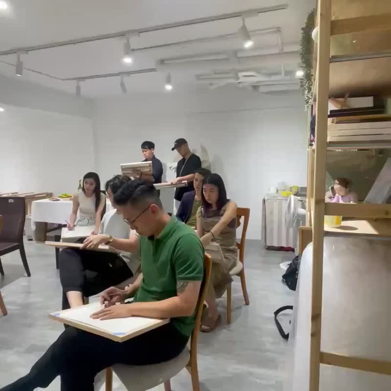 ヌードモデルデッサンワークショップ 新北ライフデッサン台北体験コース - 絵画教室・アートスクール - 紙 