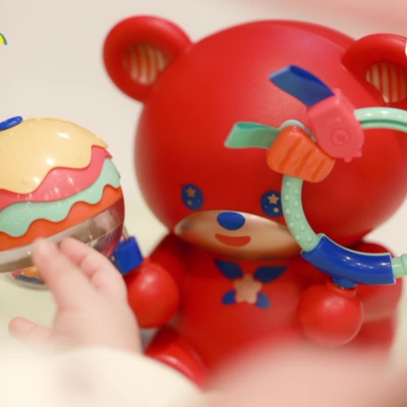 歡樂Boo!音樂小熊(0個月起-) / 寶寶玩具 / 寶寶禮物 - 寶寶/兒童玩具/玩偶 - 塑膠 多色