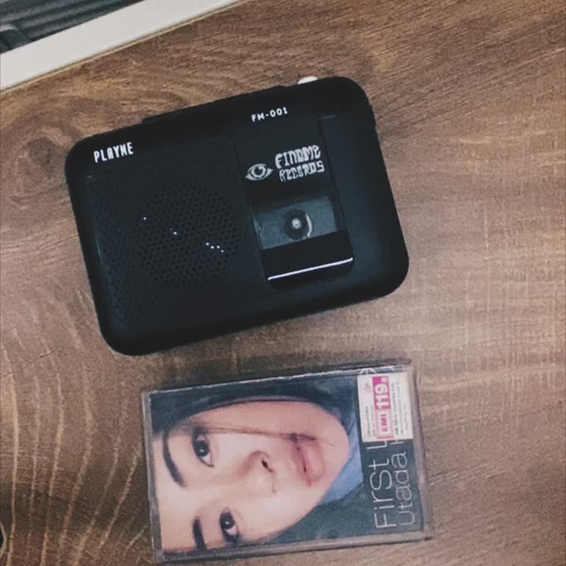 PLAYME Cassette Recorder - แกดเจ็ต - พลาสติก สีดำ
