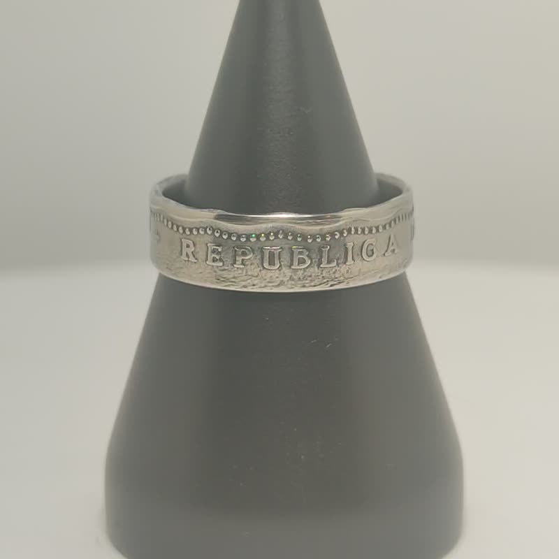 Man Ring Colombia, Man Colombia Ring, Colombia Coin Ring, Ring Colombia - 戒指 - 其他金屬 