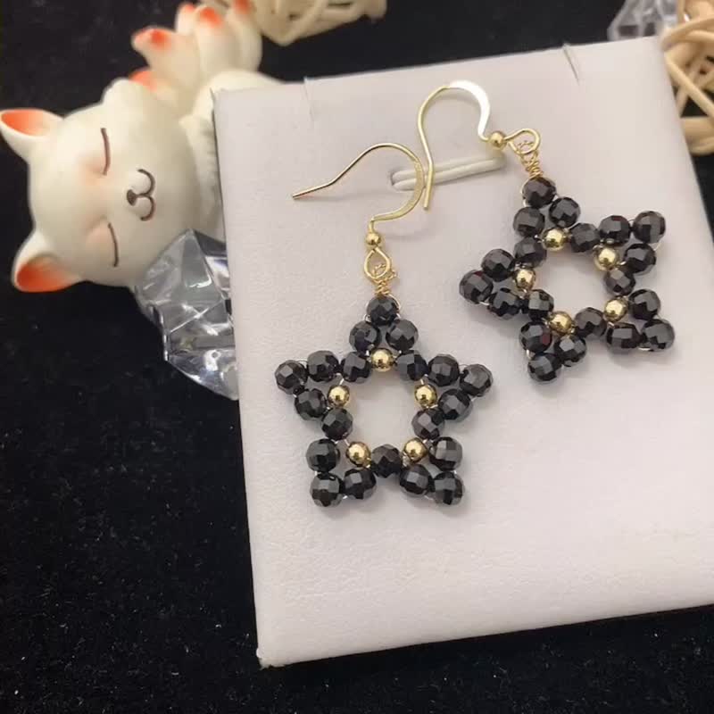 star earrings - Earrings & Clip-ons - Crystal 