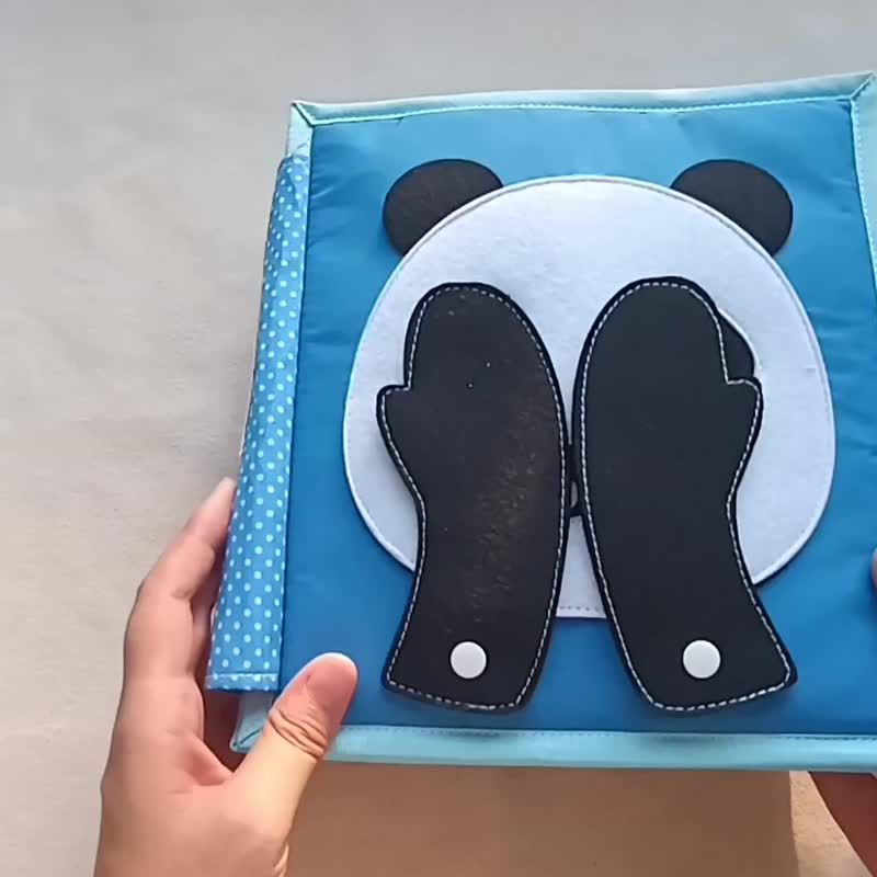 The Panda - ของเล่นเด็ก - เส้นใยสังเคราะห์ หลากหลายสี