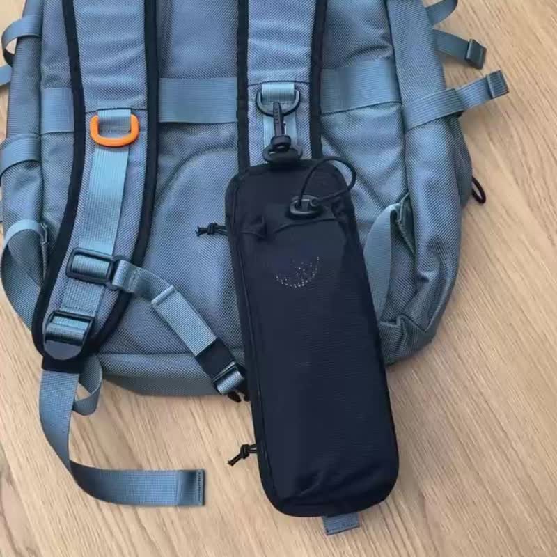 潮流多功能拓展掛包戶外水杯包手機包可掛肩帶 - 其他 - 其他材質 黑色