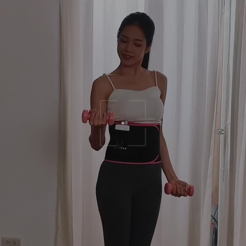 石墨烯美體塑身腰帶 遠紅外線 主動加熱 倍速燃脂 銀離子抗菌塗層 - 運動/健身器材 - 其他材質 