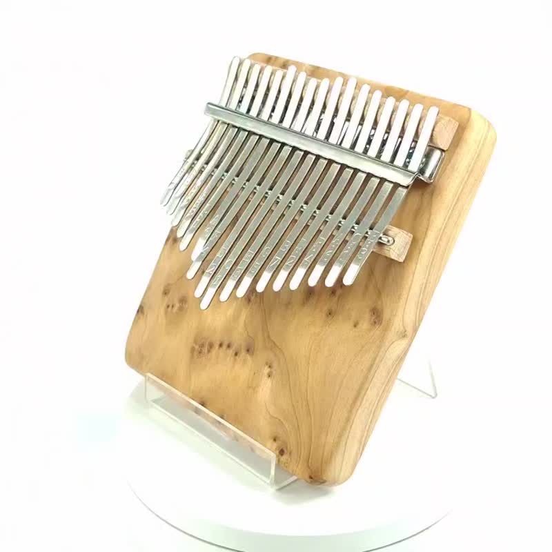 台灣福杉拇指琴/17音拇指琴/KALIMBA - 吉他/樂器 - 木頭 咖啡色