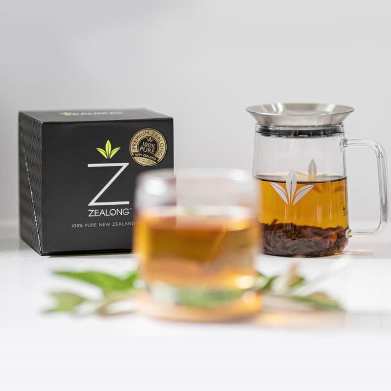 【紐西蘭璽龍茶】有機烏龍茶 精裝60g - 茶葉/茶包/水果茶 - 其他材質 黑色