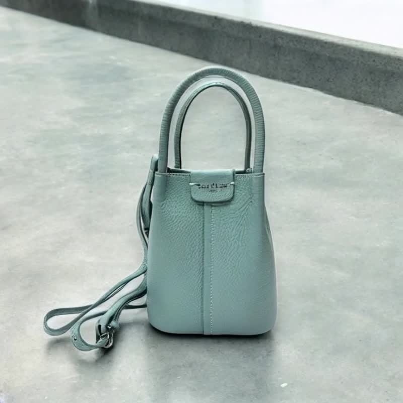 Tosca | Card Bag Ocean - 卡套 斜孭包 手袋 手提袋 側背包- 綠 - 手提包/手提袋 - 真皮 