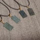 【プロキュイ】天然エメラルド グアテマラ 美しい芸術的構想 浮綿漢字｜表裏どちらでも着用可能