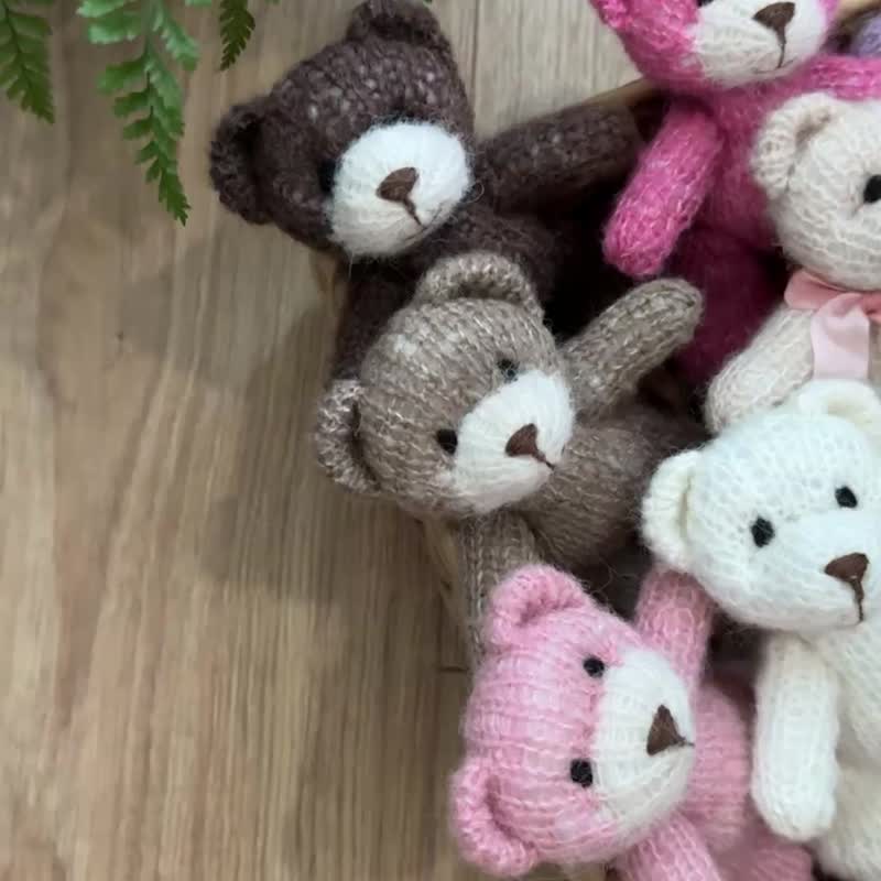 Newborn photo prop toy teddy bear - 寶寶/兒童玩具/玩偶 - 羊毛 