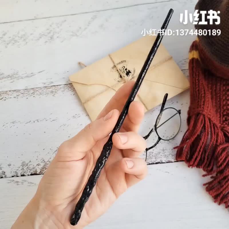 Newborn Wizard Hat/Wand/Scarf,Blanket . Baby photo props. Halloween Outfit - 嬰兒手鍊/飾品 - 羊毛 