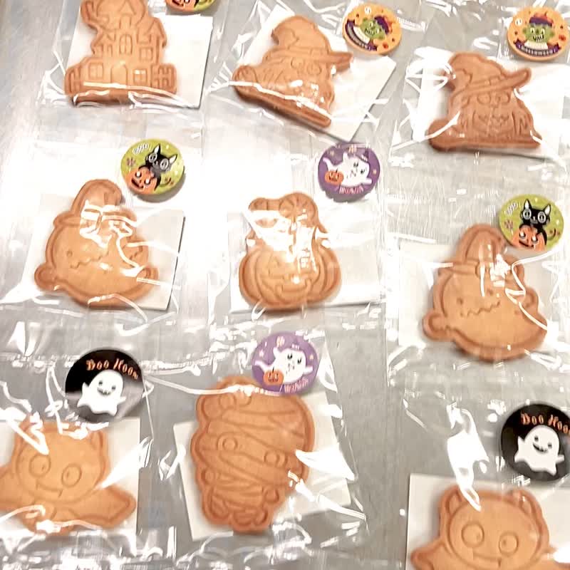 萬聖節造型餅乾-10片/組 - 手工餅乾 - 新鮮食材 