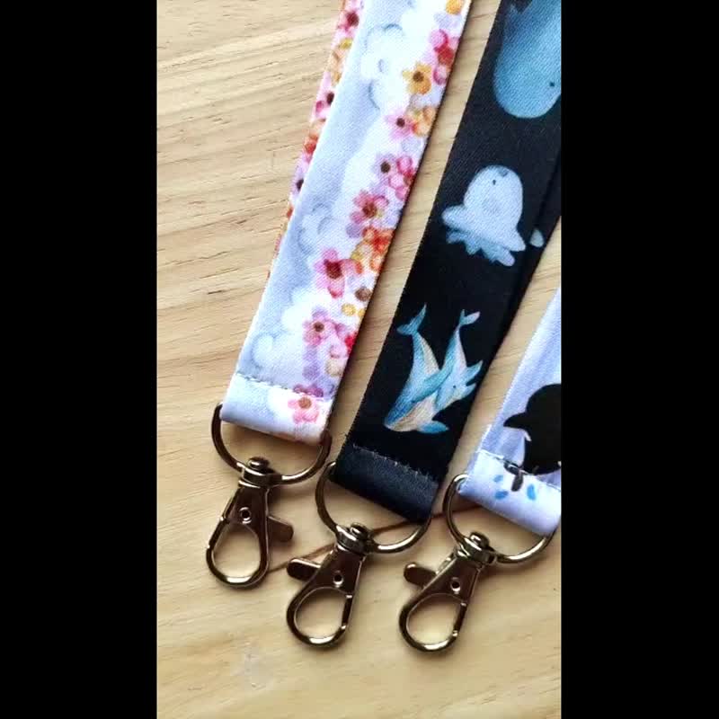 Orca Neck Strap - 證件套/識別證套 - 其他材質 多色
