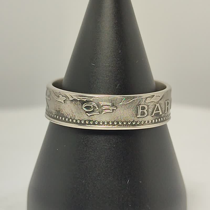 Barbados 錢幣戒指、Barbados 女款戒指、Barbados 硬幣戒指、Barbados 男款戒指 - 戒指 - 其他金屬 