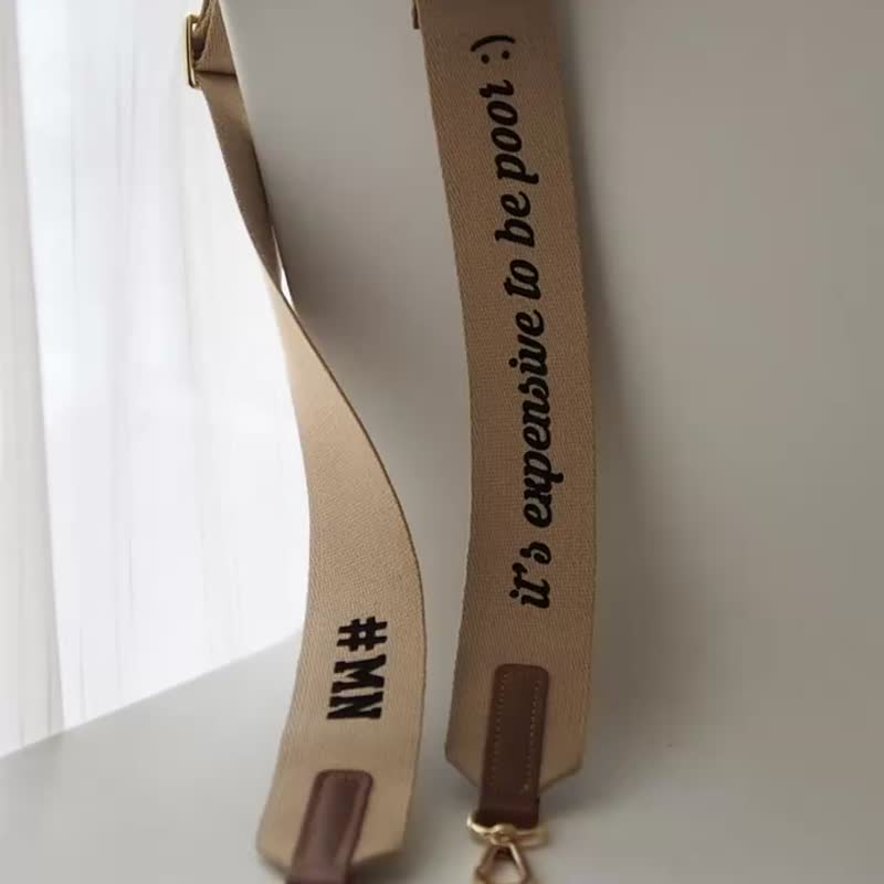 Vintage Strap, CAMERA STRAP : Personalize name by YES IDID - 其他 - 真皮 多色