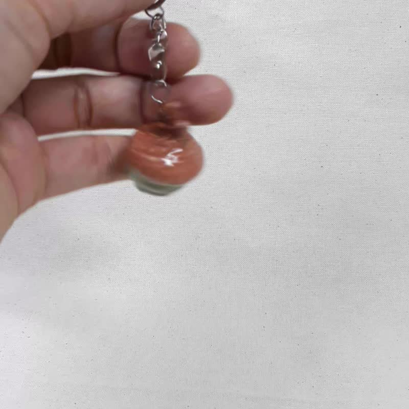 ceramic acorn charms - 吊飾/掛飾 - 瓷 多色