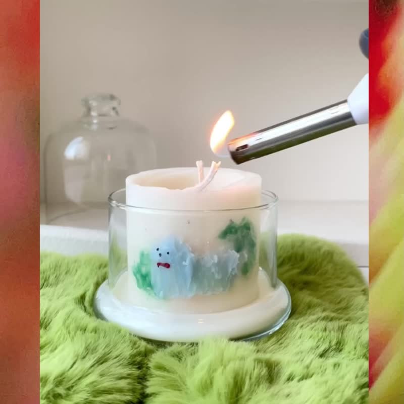 聖誕蠟燭課程 秘密森林容器蠟 - 蠟燭/香氛/調香 - 蠟 