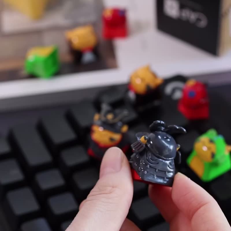 CAPX Studio Samurai Artisan Keycap - Computer Accessories - Resin Black