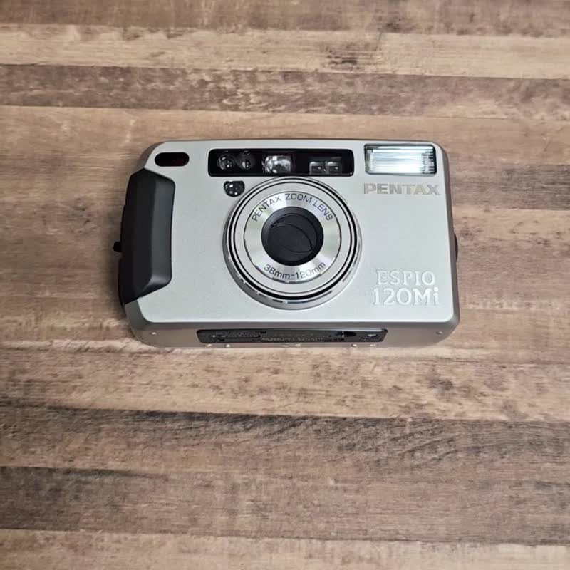 135 film Pentax ESPIO 120Mi aluminum alloy housing film camera 90% new - กล้อง - โลหะ สีเงิน