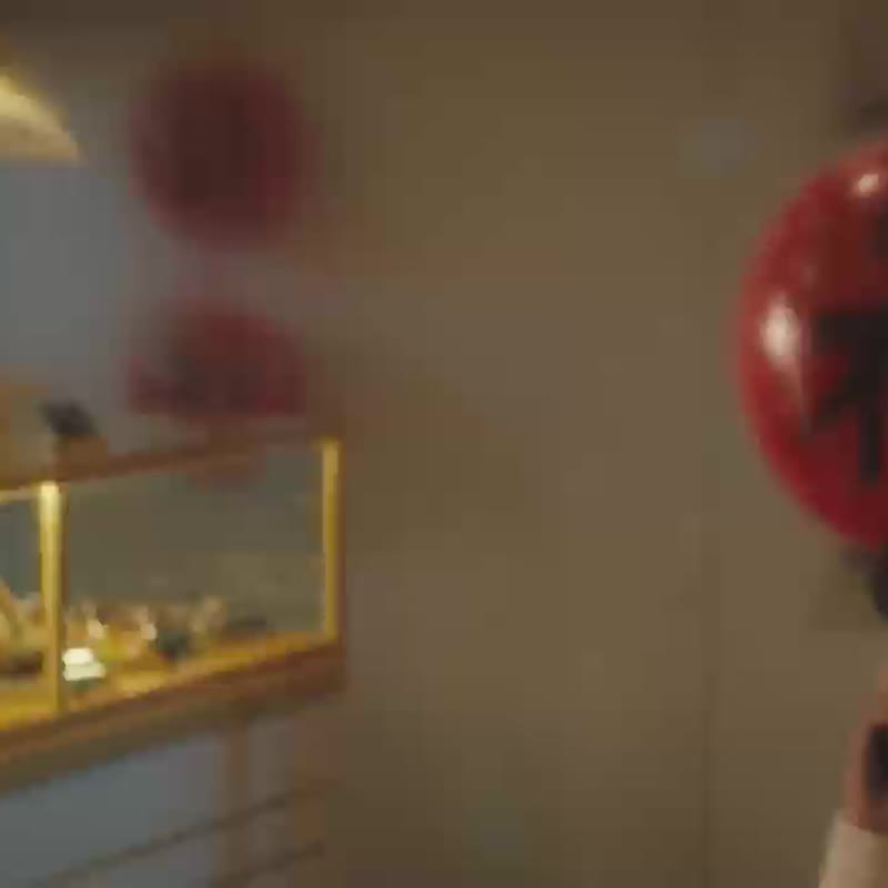 RECA's first initiative - Blessing Spring Festival Couplet Pills made by teacher Huang Weizhong - Items for Display - Plastic Red