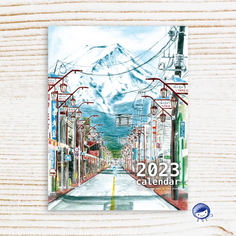 23 Toto A5 Desk Calendar Mount Fuji Shop Dodosworkshop Calendars Pinkoi