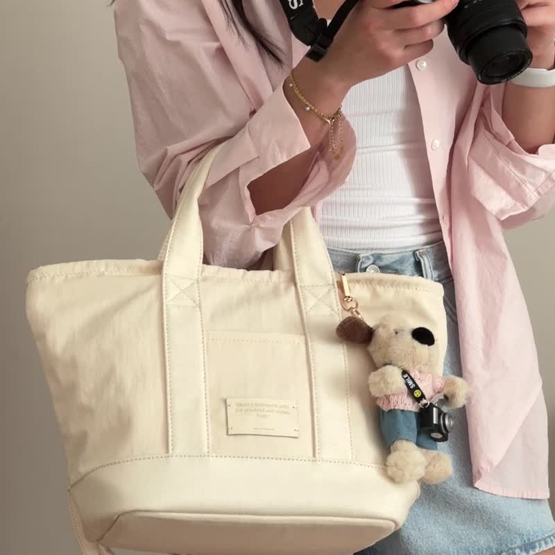 Korea The Ally | Chloe bag 클로이백| Multifunctional canvas bag| Does not include inner bag - Messenger Bags & Sling Bags - Other Materials Khaki