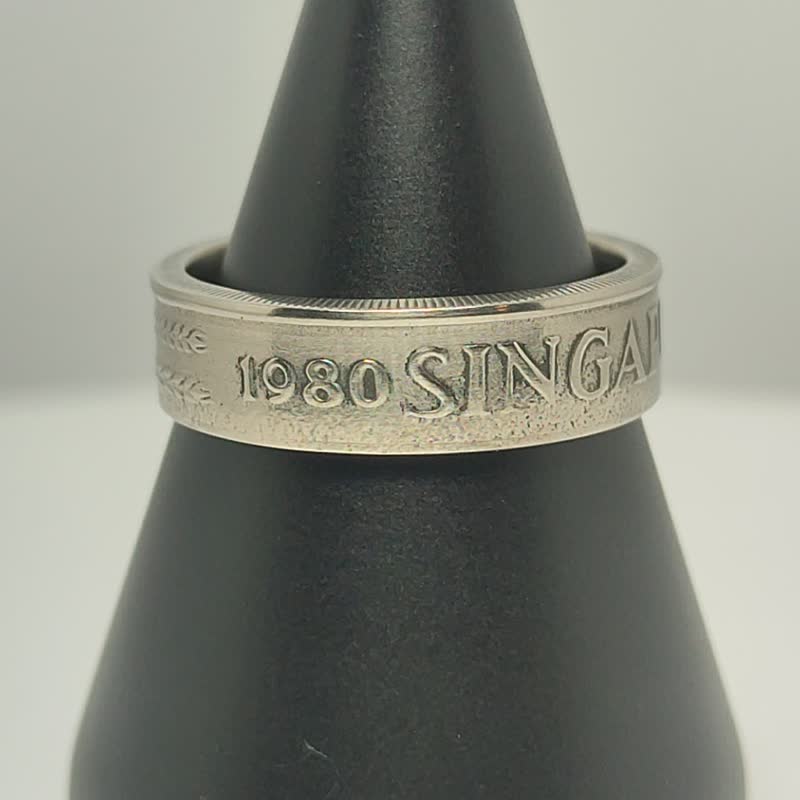 Singapore Coin Ring Man, Singaporecoin Ring, Singapore Coin Ring, Coin Ring - General Rings - Other Metals 