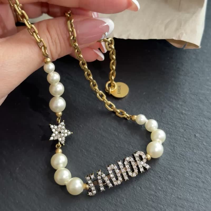 ディオール J'ADIOR チョーカー ネックレス 093114 Christian Dior （未使用 展示品）クリスチャンディオール ジャ