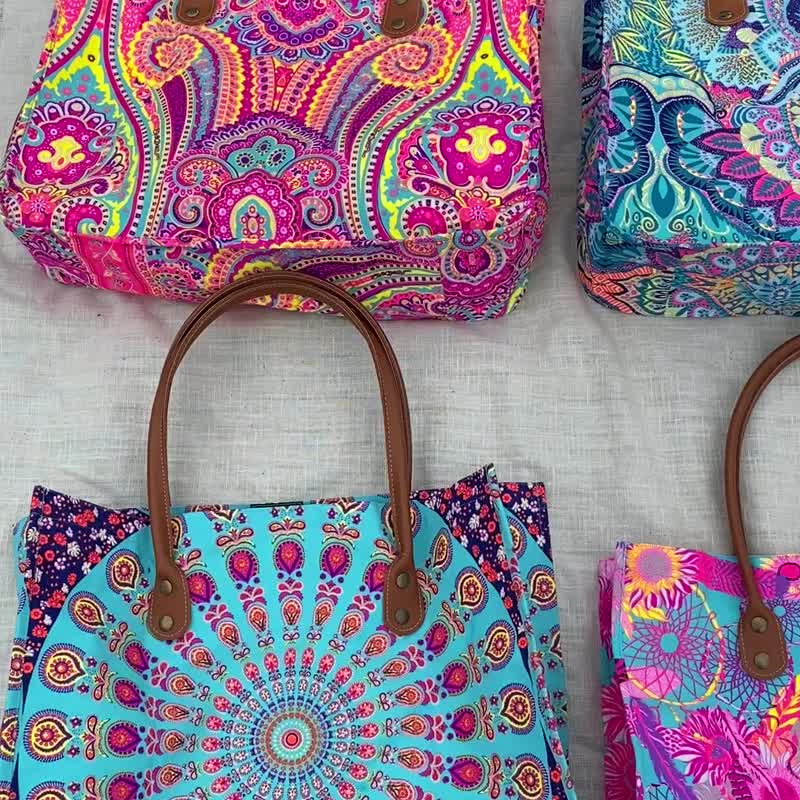 BOHOPeach phone bag Handbags for everyday look - 行李箱/旅行袋 - 竹 