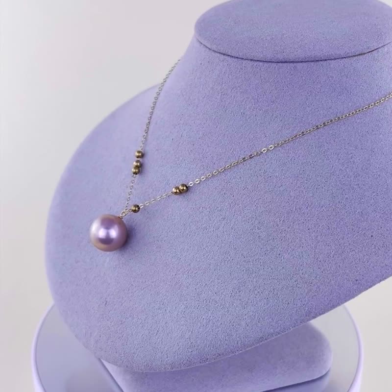 Freshwater High quality Pink Pearl Necklace N5 - Necklaces - Pearl 