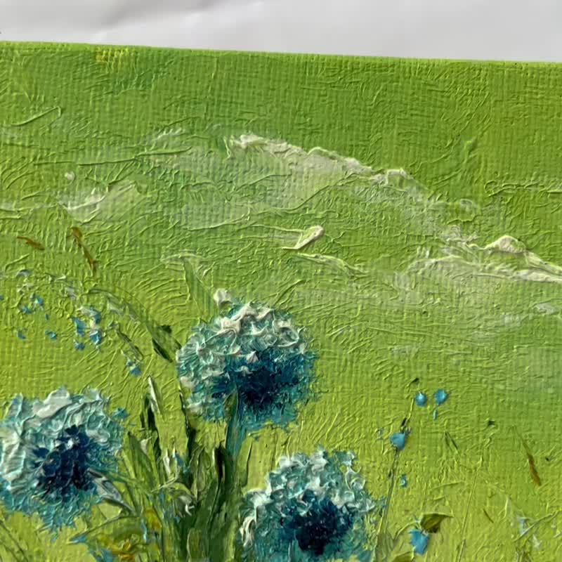 油絵 絵画 【Wild flowers】 油絵 flowers】 【Wild 絵画