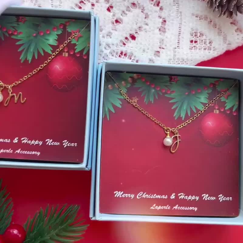 客製化禮物 英文字母  頸鏈 項鍊  姊妹禮物 生日禮物 - 項鍊 - 其他金屬 金色