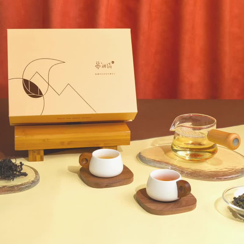 [Exclusive Gift Box] New Year Gift Box Mu Genghuo Xiangshan Jumu Tea Gift Box AVPA World Tea Competition - ชา - กระดาษ สีส้ม
