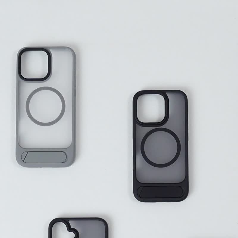 iPhone 16 EasyStand M 磁吸支架防摔手機殼 - 手機殼/手機套 - 塑膠 