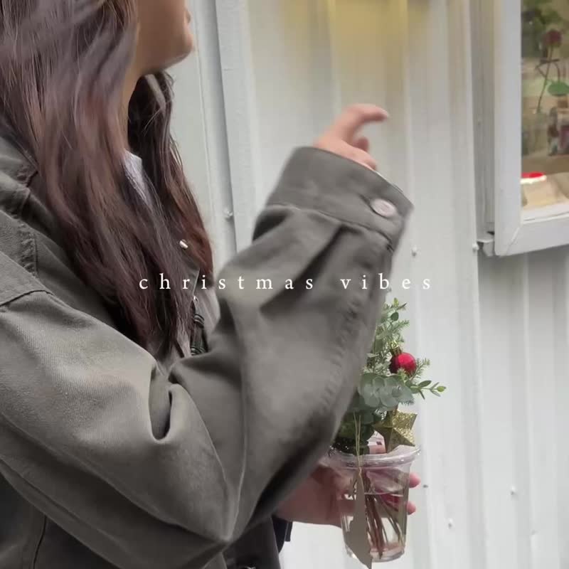 小故事商店 I 聖誕杯杯手作套組 一個聖誕杯杯、一份暖心飲品 - 植栽/花藝 - 植物．花 