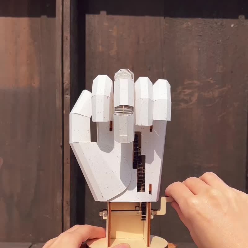 The Finger Automata DIY KIT pre-order will ship on October 15th - Wood, Bamboo & Paper - Wood 