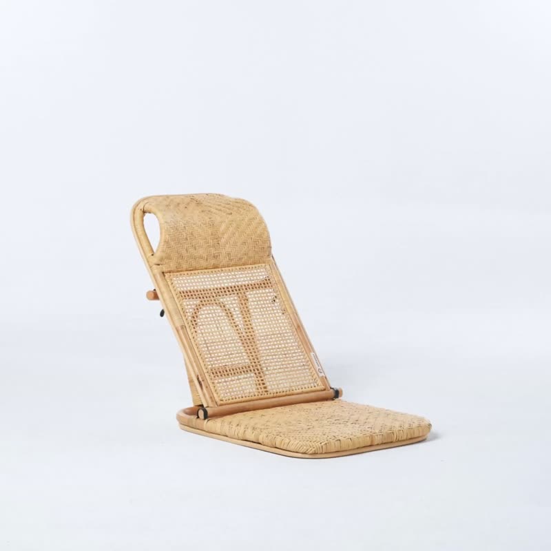 【Wotten ouRattan】Japanese Room Chair/Beach Lounge Chair - เฟอร์นิเจอร์อื่น ๆ - วัสดุอื่นๆ สีกากี