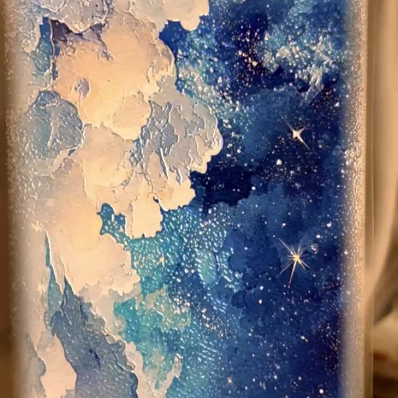 00075天藍海宇BlueSky Cosmos - 紙膠帶/和紙/PET - 塑膠 多色