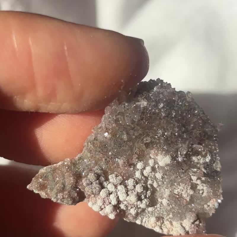 巴西異象水晶 Brazil Quartz with inclusions 水晶花球 水晶共生 - 擺飾/家飾品 - 水晶 粉紅色
