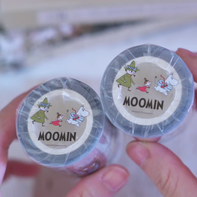 【Pinkoi x Moomin】Where We Going Friends Kiss Cut Transparent Tape - มาสกิ้งเทป - พลาสติก 