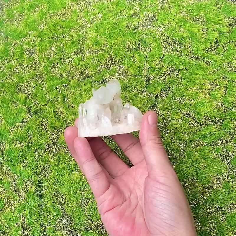 能量水晶-天然原礦能量白水晶簇 開運 消磁手鍊 快速出貨 - 擺飾/家飾品 - 水晶 白色