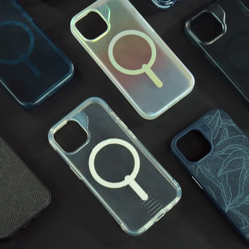 ZAGG iPhone 15 Milan Snap 石墨烯Magsafe 磁吸透明手機殼 ZAGG - 手機殼/手機套 - 塑膠 多色