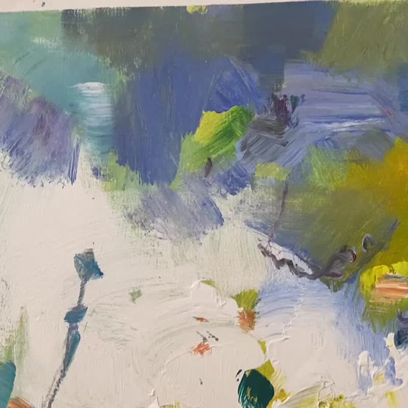 純正な手描きの油絵の客間の現代風の装飾画の抽象壁画 純正な手描きの油絵の客間の現代風の装飾画の抽象壁画
