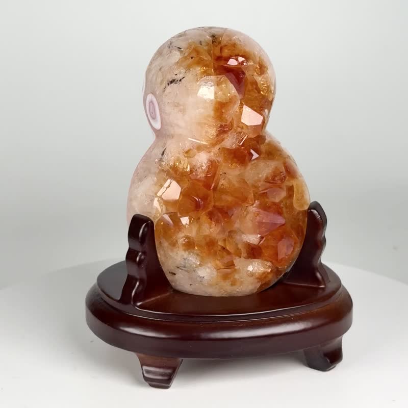 巴西黃晶花生 270487 - 擺飾/家飾品 - 水晶 黃色
