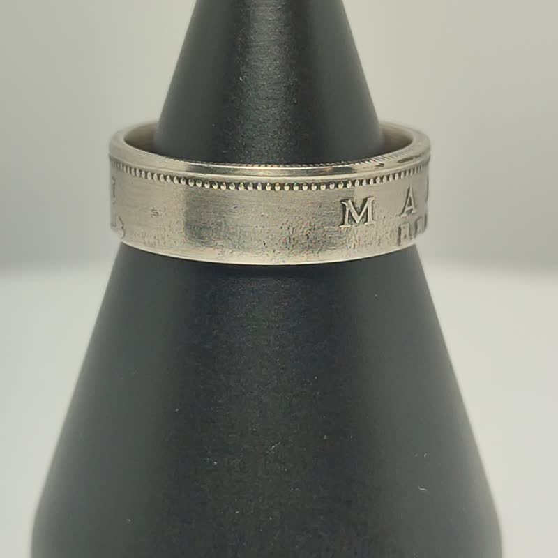 Malta Coin Ring 10 cents 1995 coin rings for men coin rings for women - 戒指 - 其他金屬 