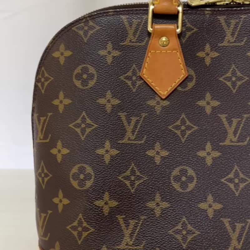 本物 Louis Vuitton ルイヴィトン アルマPM モノグラム ハンドバッグ PVC レザー M51130 中古 - 手提包/手提袋 - 其他材質 咖啡色
