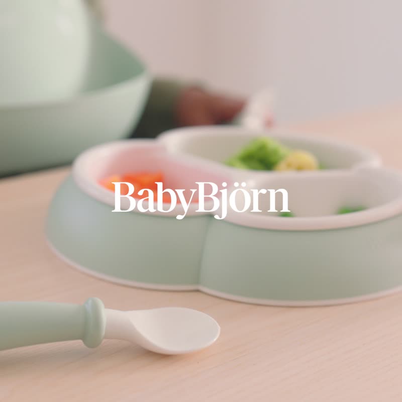 【BabyBjörn】餐盤2入組-4色選擇 - 寶寶/兒童餐具/餐盤 - 塑膠 多色