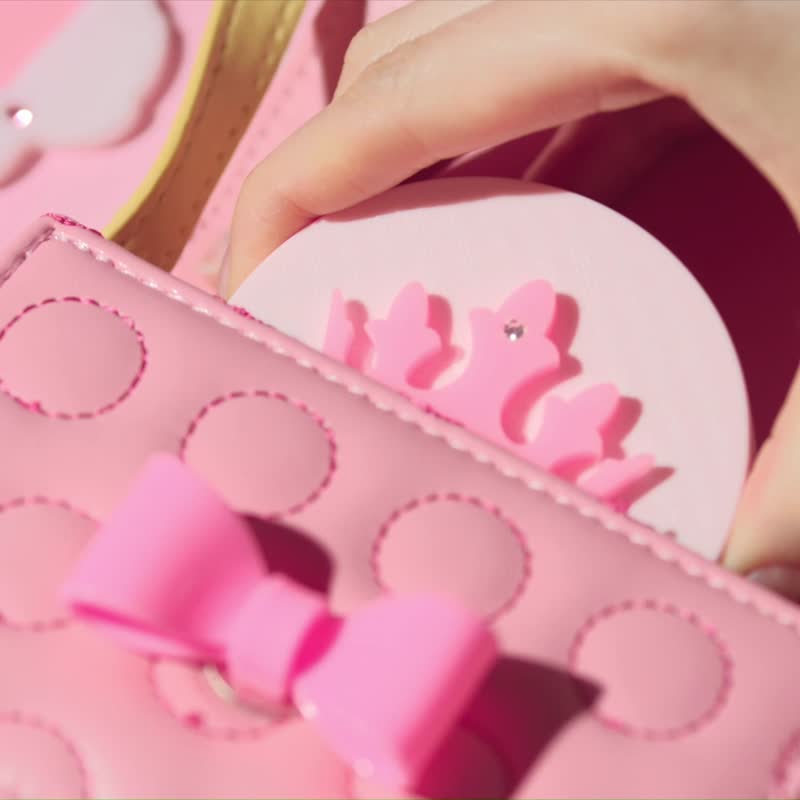 【peachand】兒童防曬氣墊霜SPF 50+/PA+++ (蝴蝶結) - 防曬 - 其他材質 粉紅色